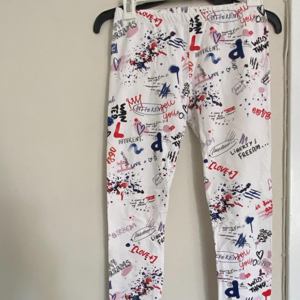 Girls Graffiti Leggings (ZARA GIRLS)